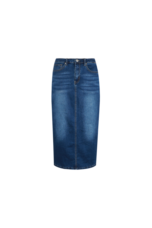 G-maxx - Esrae jeansrok - Denim Dark blue | Morgen in huis