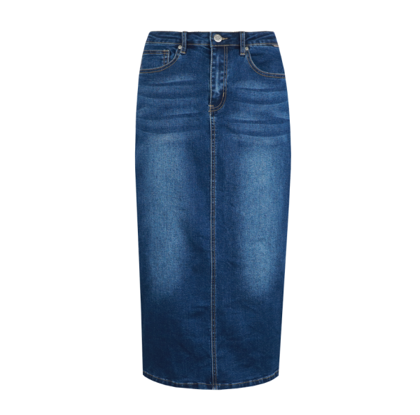 G-maxx - Esrae jeansrok - Denim Dark blue | Morgen in huis