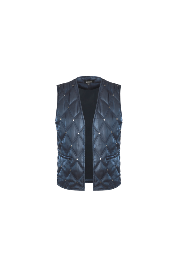 G-maxx - Ellinora gilet - Midnight blue | Morgen in huis