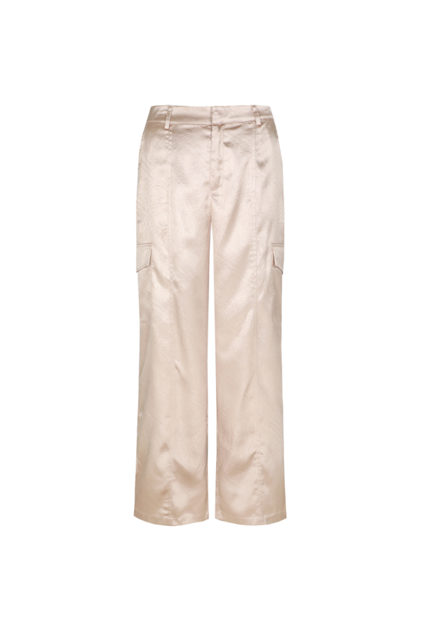 G-maxx - Maira Pants - Sand Gouden broek voor dames kleding voor vrouwen mode in het goud broek