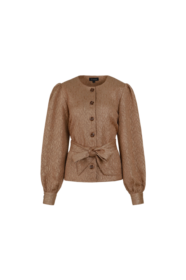 G-maxx - Roxanna Blouse - Hot Camel - Nieuwe collectie - Wintercollectie