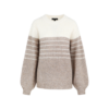 G-maxx - Esmina Pullover - Wool White/Sahara - Beige Trui voor vrouwen dames trui