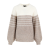 G-maxx - Esmina Pullover - Wool White/Sahara - Beige Trui voor vrouwen dames trui