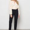 &Co Woman - Emily Jacquard Top - Cream