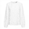 &Co Woman - Erin Top - Off White Schattig Chi Dames Mode Kleding Basic Leuk