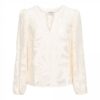 &Co Woman - Emily Jacquard Top - Cream