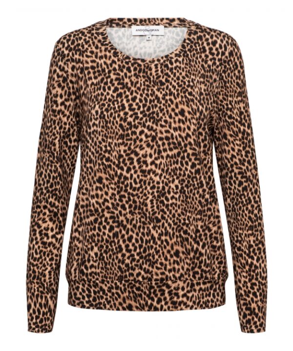 &Co Woman - Linn - Animal Prachtige Top Dames Kleding Pint Mode