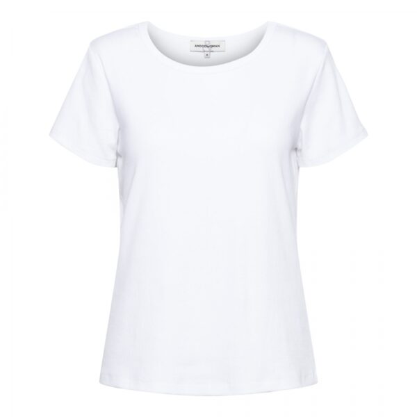 &Co Woman - Shirt Savi - White Shirt Top Dames Kleding Mode Basic Musthave