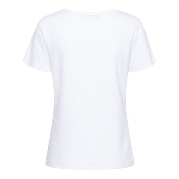 &Co Woman - Shirt Savi - White Shirt Top Dames Kleding Mode Basic Musthave