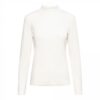 &Co Woman - Salana Top - Cream Dames Mode Chique Kleding Mooi Top Beige