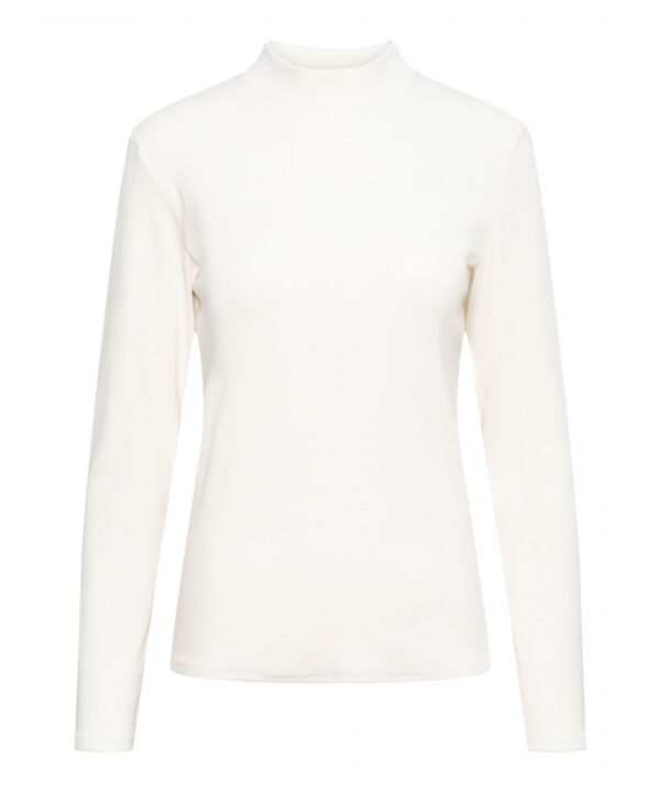 &Co Woman - Salana Top - Cream Dames Mode Chique Kleding Mooi Top Beige