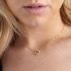 Nacklace -Diamond Clover - Gold