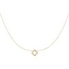 Nacklace -Diamond Clover - Gold