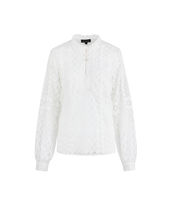 G-maxx - Sage Top - Off White