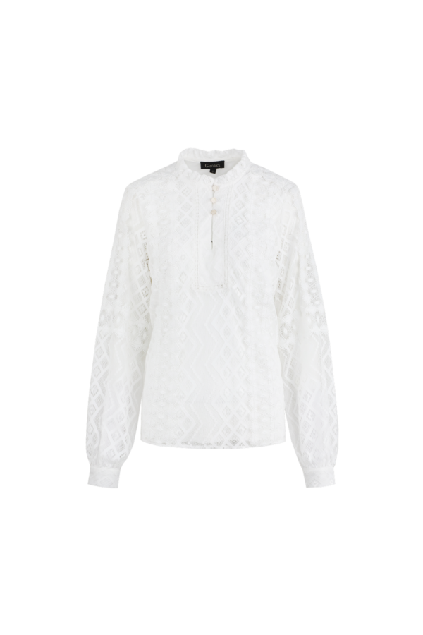 G-maxx - Sage Top - Off White