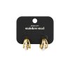 Earrings - Pearl Statement - Gold