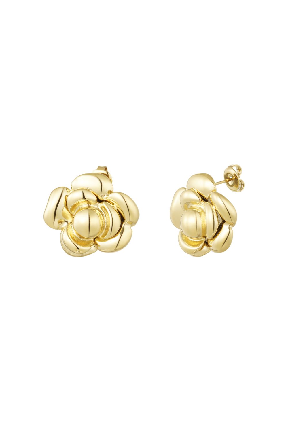 Earrings - Balloon Bloom - Gold