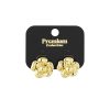 Earrings - Balloon Bloom - Gold