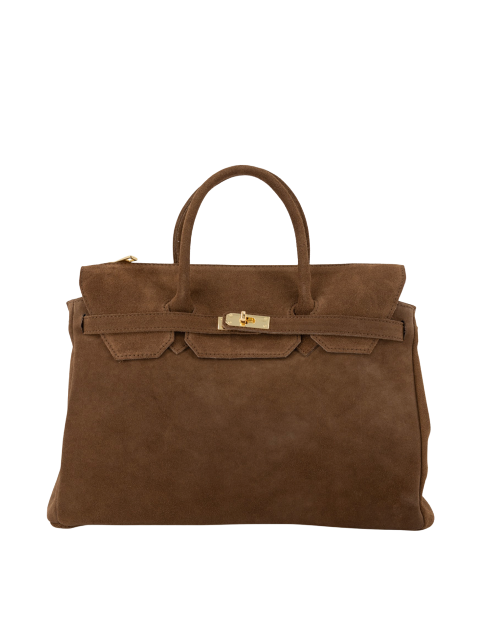 Madam Peach - Birdie Large Suede - Taupe