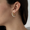 Earrings - Pearl Statement - Gold