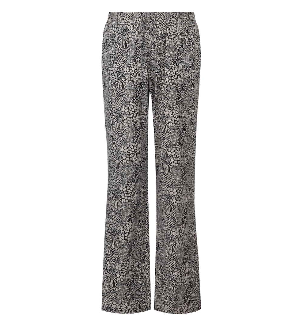 G-maxx - Bindi Pants - Gravel/Black | Travelstof | Morgen in huis