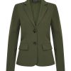 Mi Piace - Travelstof blazer - Deep Depth Travelstof blazer voor vrouwen dames kleding