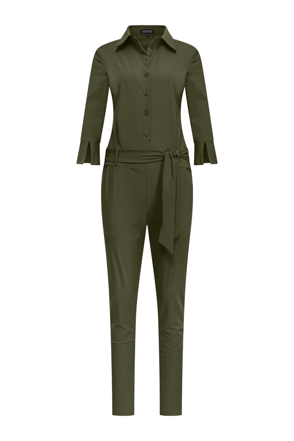 Mi Piace - Travelstof Jumpsuit - Deep depth | Morgen in huis