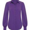 Mi Piace - Blouse Pofmouw - Purple