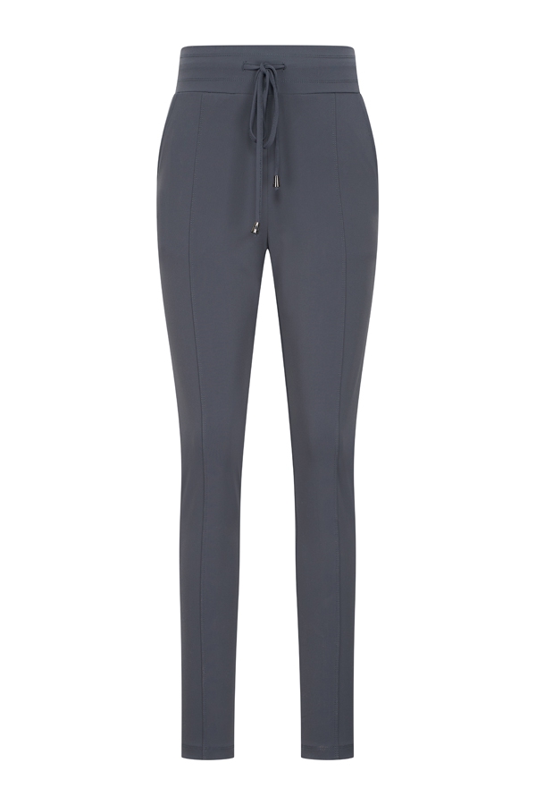 Mi Piace - Trouser skinny - Dark grey | Travelstof | Morgen in huis