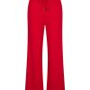 Mi Piace - Trouser flared band - Red | Travelstof | Morgen in huis