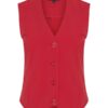 Mi Piace - Travelstof gilet - Red | Travelstof | Morgen in huis | rood