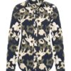 Mi Piace - Travelstof blouse - Flower deep depth | Morgen in huis