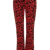 Mi Piace - Trouser flared - Red leaves | Morgen in huis