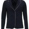 Mi Piace - Travelstof blazer - Blue silver | Morgen in huis