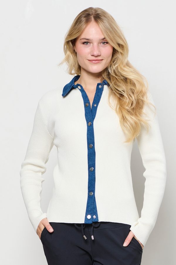 &Co Woman - Berrit Blouse - Ecru Multi