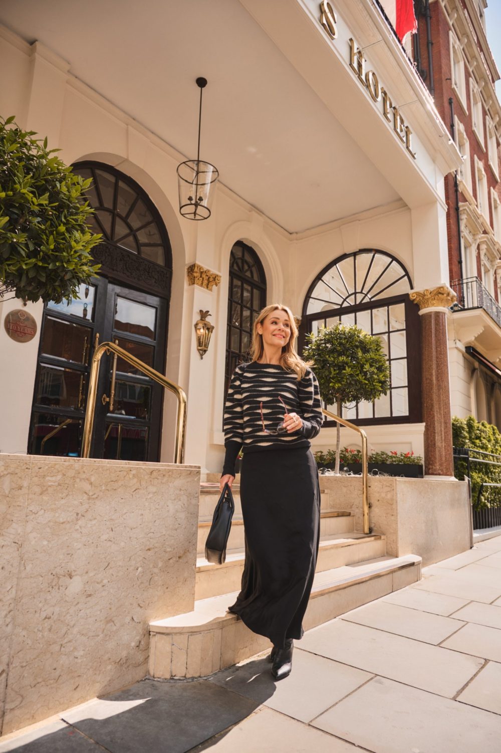 G-maxx - Cilou Skirt - Black Froukje de Both in het zwart rok