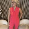 Lady Day - Naomi Top - Coral Sunset