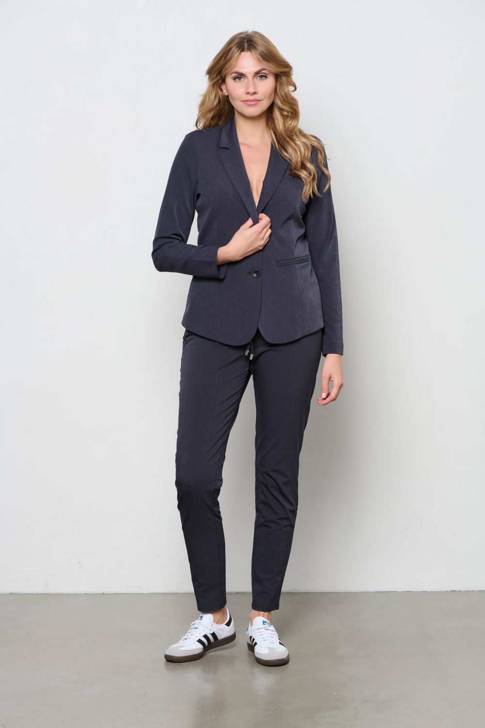 &Co Woman - Penny Melee Travel Trousers - Antracite