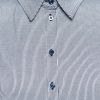 &Co Woman - Lotte Stripe Blouse - Navy - White
