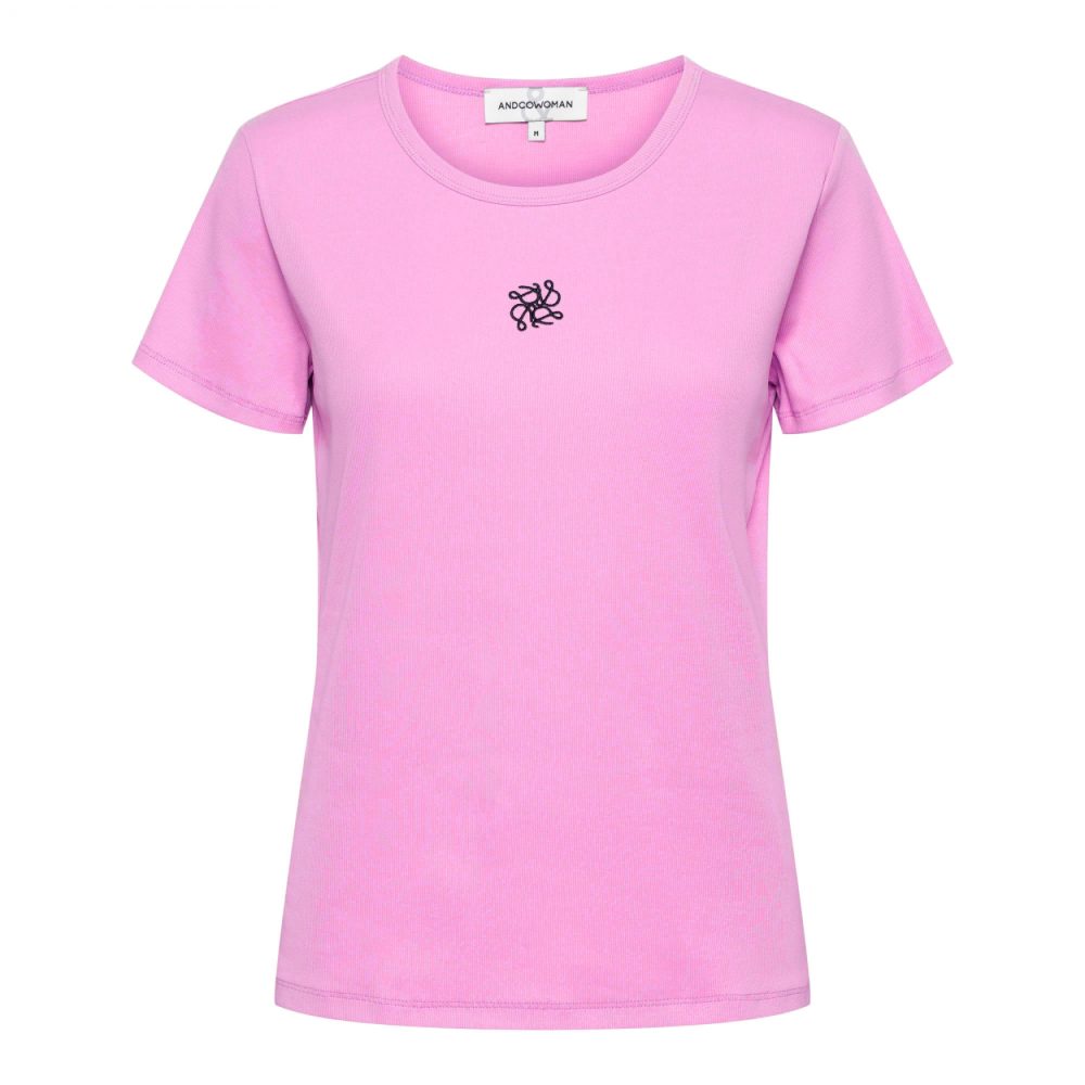 &Co Woman - Savi Embro Top - Pink