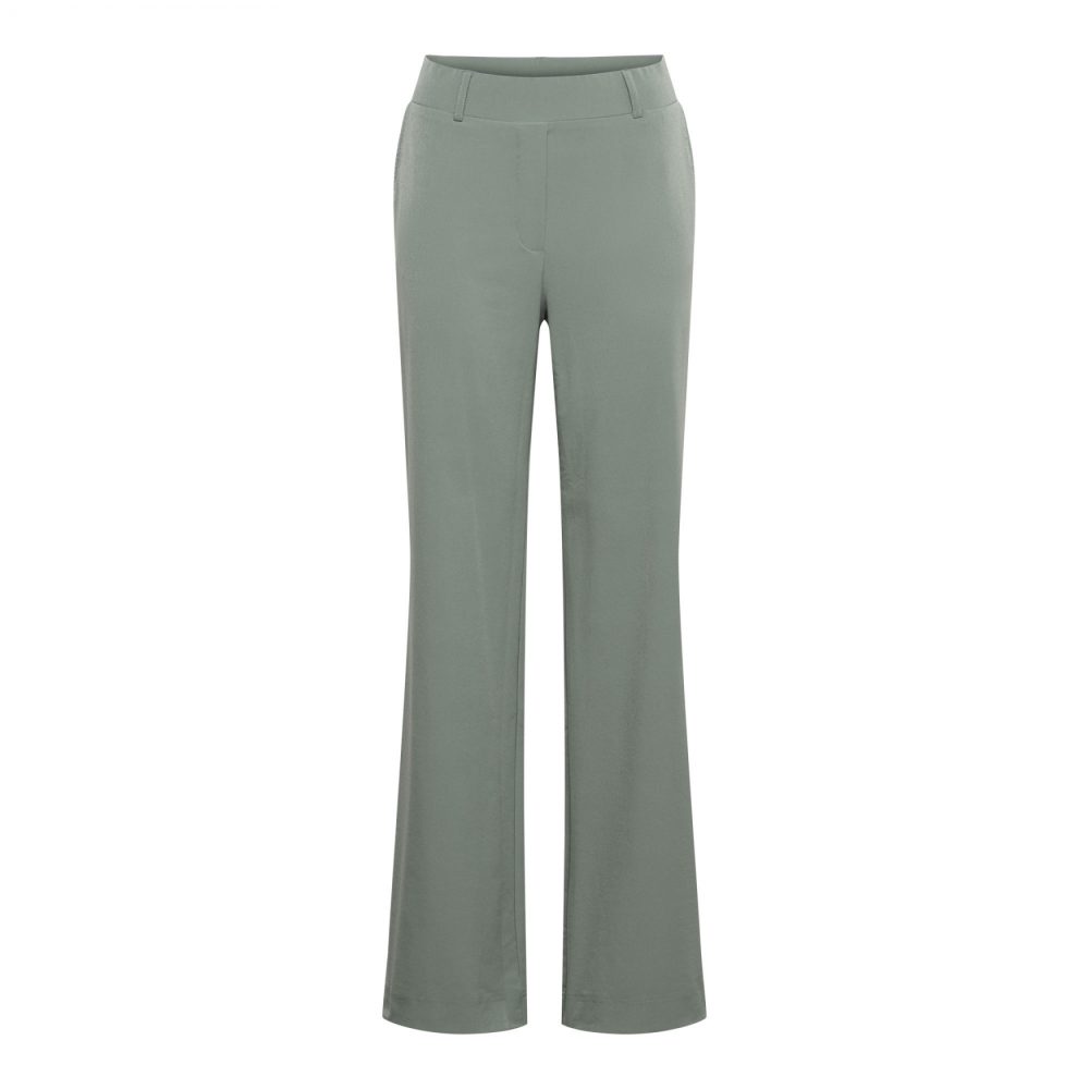 &Co Woman - Patrice Travel Trouser - Khaki | Morgen in huis