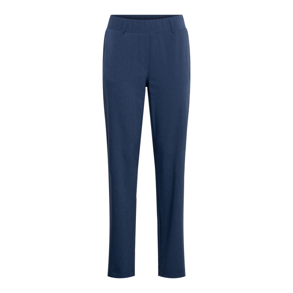 &Co Woman - Posie Melee Travel Pants - Indigo