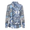 &Co Woman - Vayen Paisley Blouse - Indigo multi