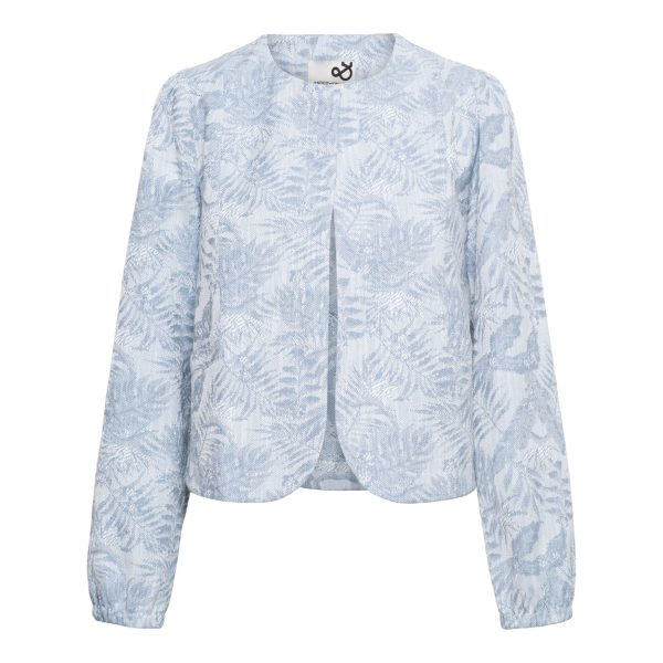 &Co Woman - Savanna Jacket - Light Blue Multi