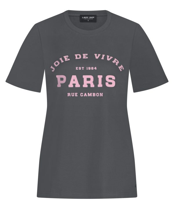 Lady Day - Cambon T-shirt - Anthra