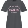 Lady Day - Cambon T-shirt - Anthra - Spring - Nieuwe collectie - Shirts voor dames - Damesmode - Paris