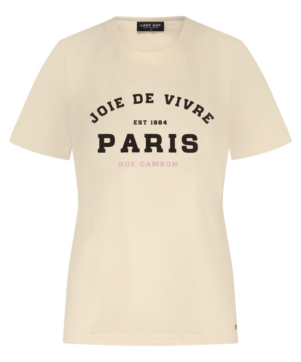 Lady Day - Cambon T-shirt - Champagne