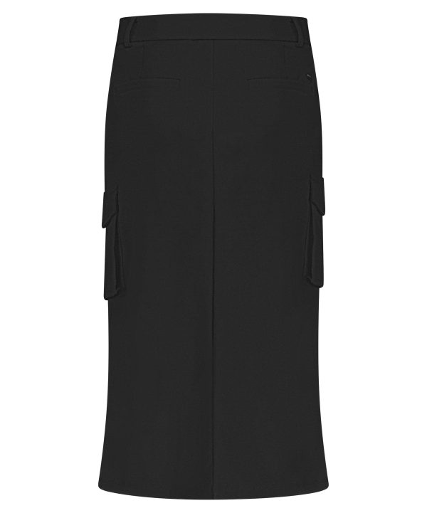 Lady Day - Claudia Skirt - Black - Travelstof - Rokken voor dames - Damesmode - Spring - Nieuwe collectie