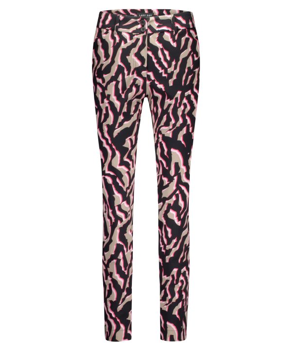 Lady Day - Colette Trousers - Zebra Print