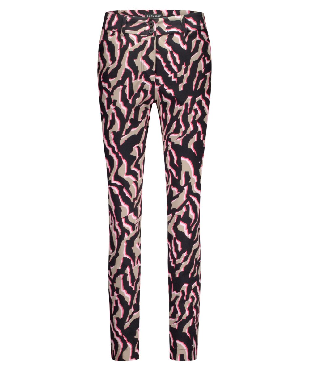 Lady Day - Colette Trousers - Zebra Print - broeken voor dames - nieuwe collectie - damesmode